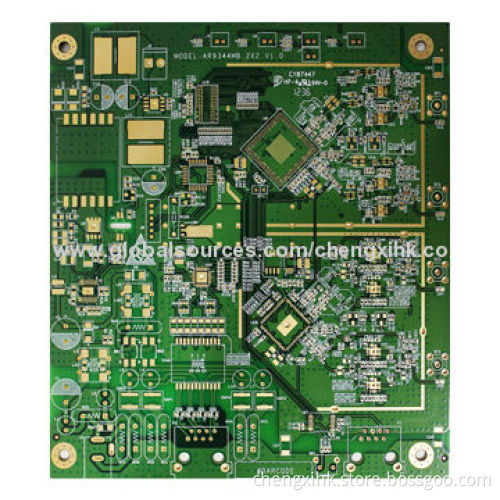 FR4 Basis PCB & PCB Laminate with Double Sided Board and HAL Lead-free, 1.6mm, 1oz Copper Thickness